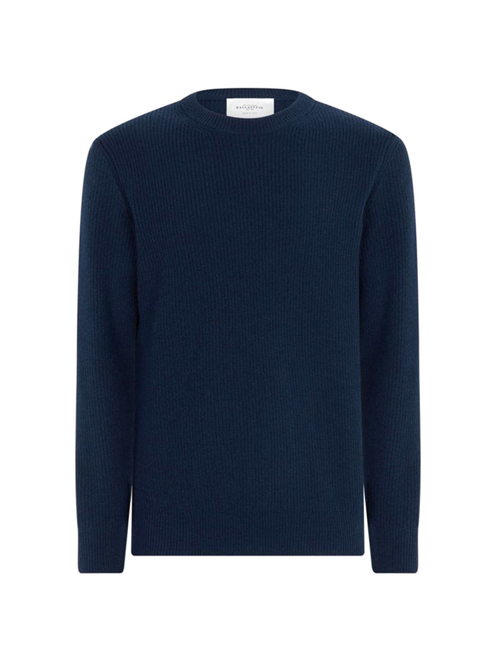 English Coast Wool Crew Neck Pullover-1