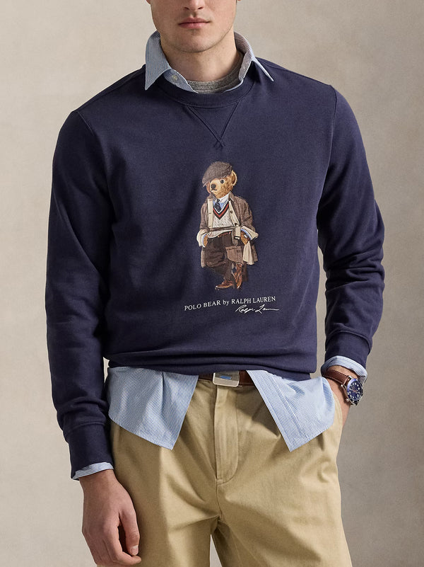 Polo Ralph Lauren Felpa Polo Bear Blu-2
