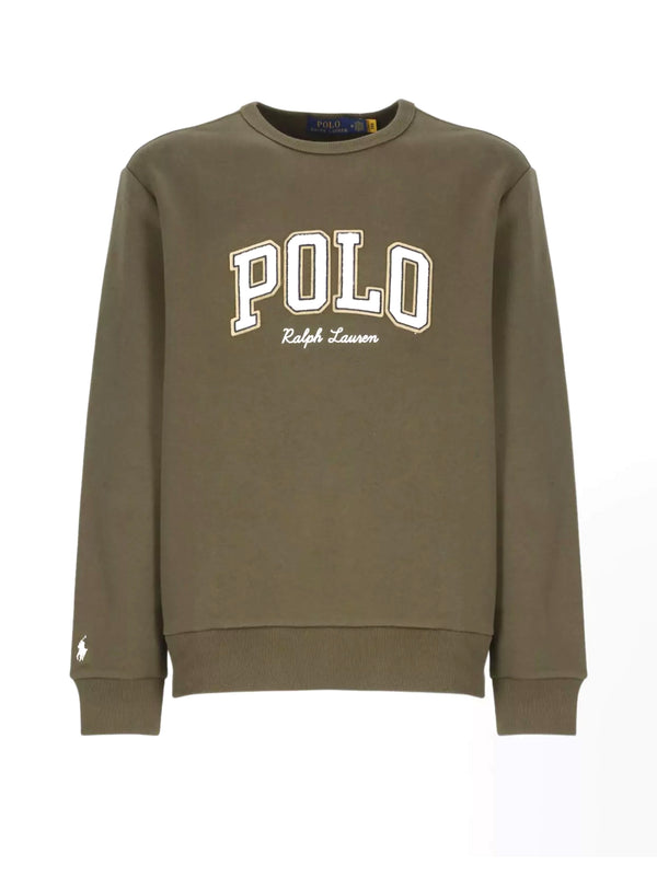 Polo Ralph Lauren Felpa Girocollo Logo Polo Verde