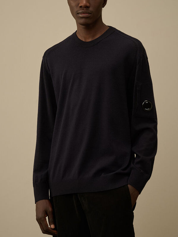 Cp Company Maglia Girocollo Extrafine Merino Wool-2
