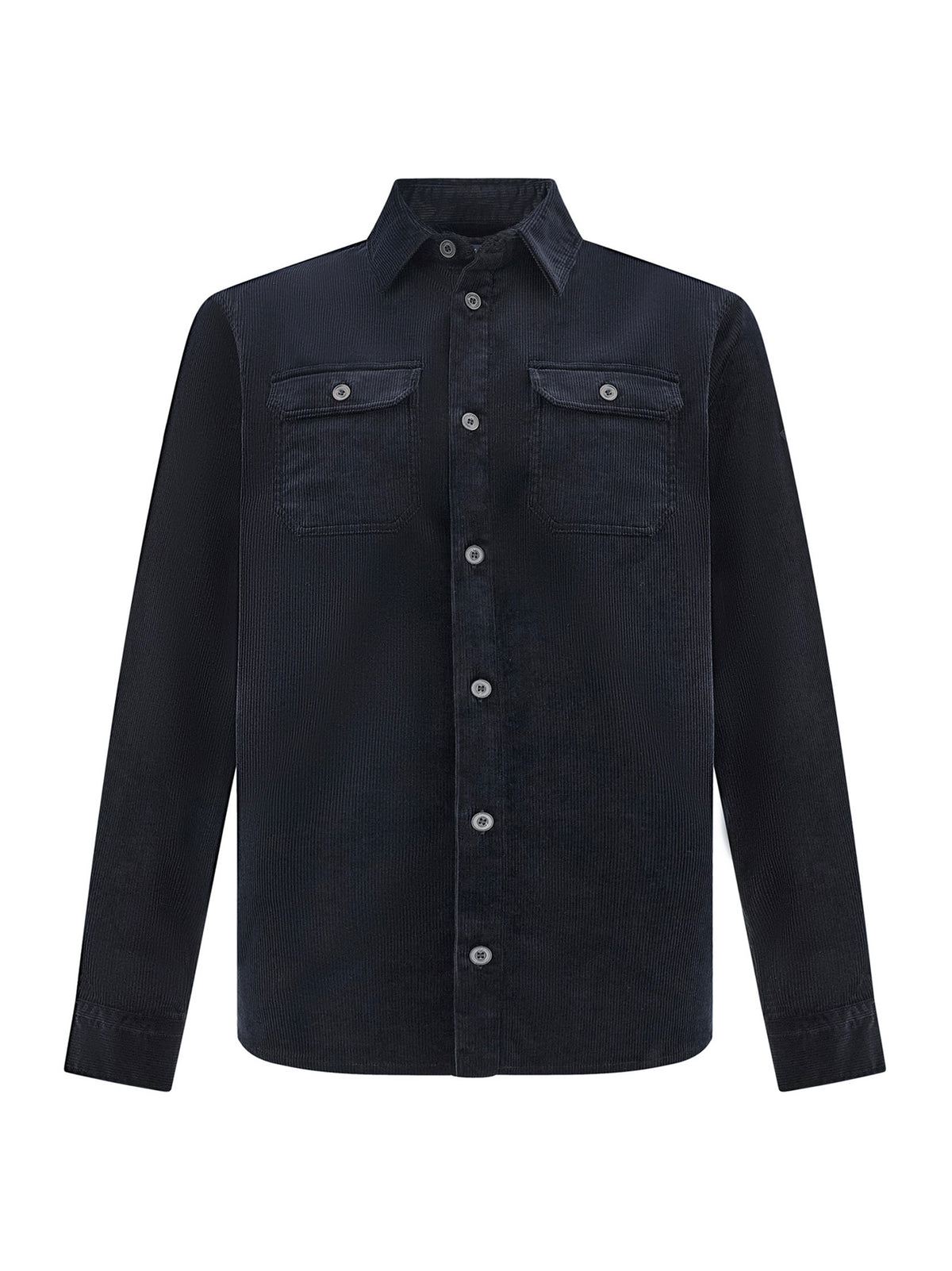 Paul&Shark Overshirt In Velluto Blu-1
