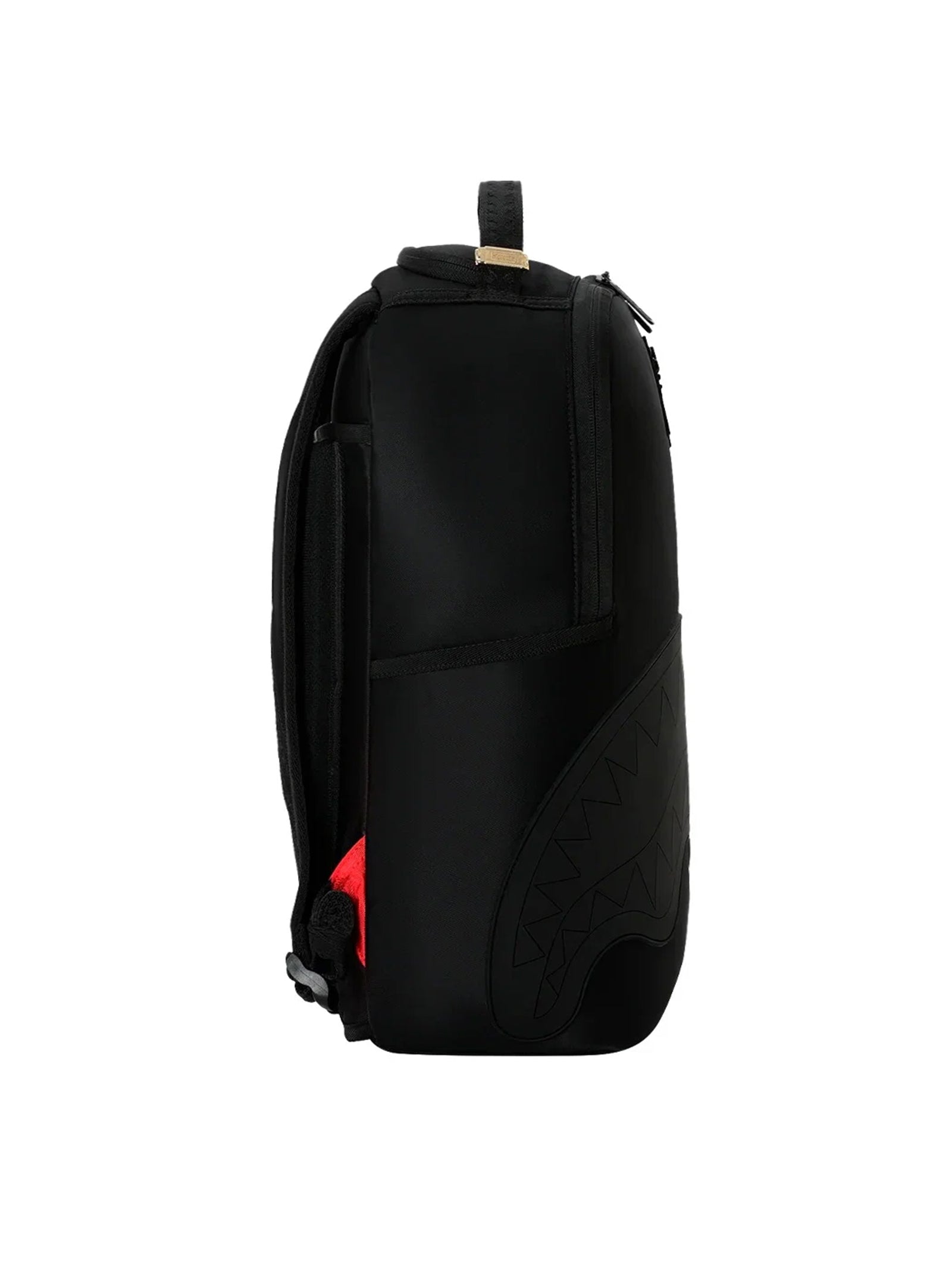 Sprayground Shark Central Blacked Out Embossed Nylon Backpack Nero-2