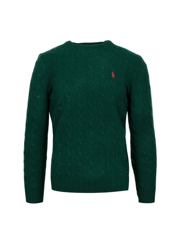 Maglia Lana Cashmere Trecce