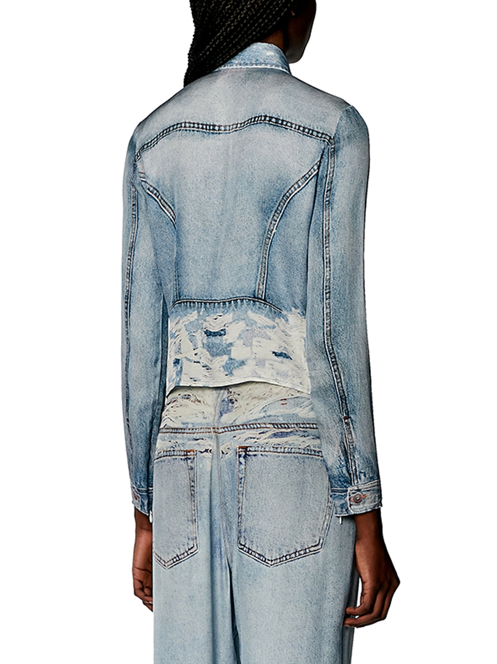 Camicia Corta Denim-3
