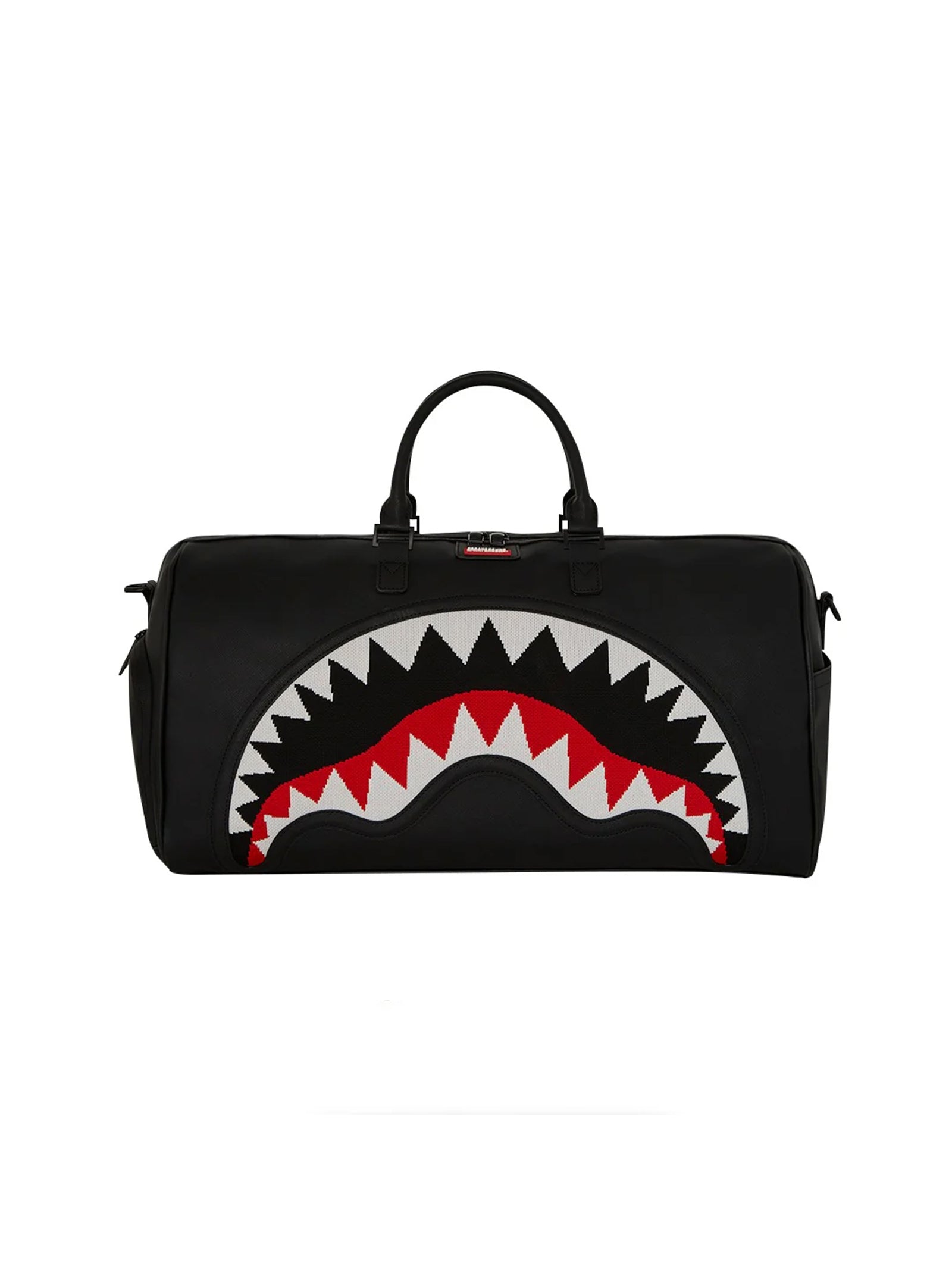 Borsone Sprayground Fly Knit Mouth Duffle Nero-1