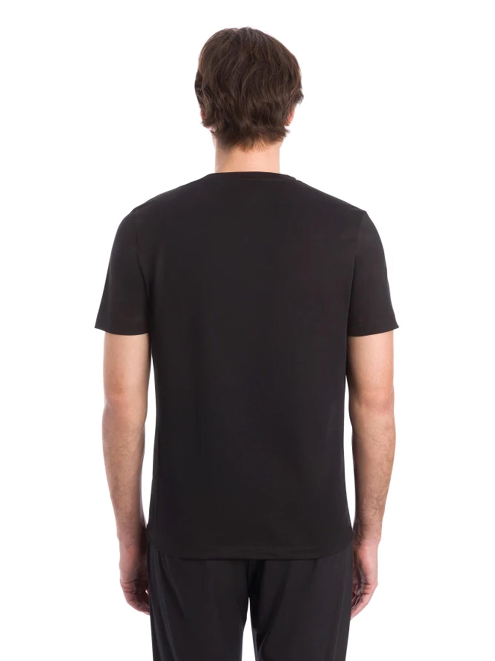Dondup T-Shirt Girocollo Regular In Jersey Nero-3