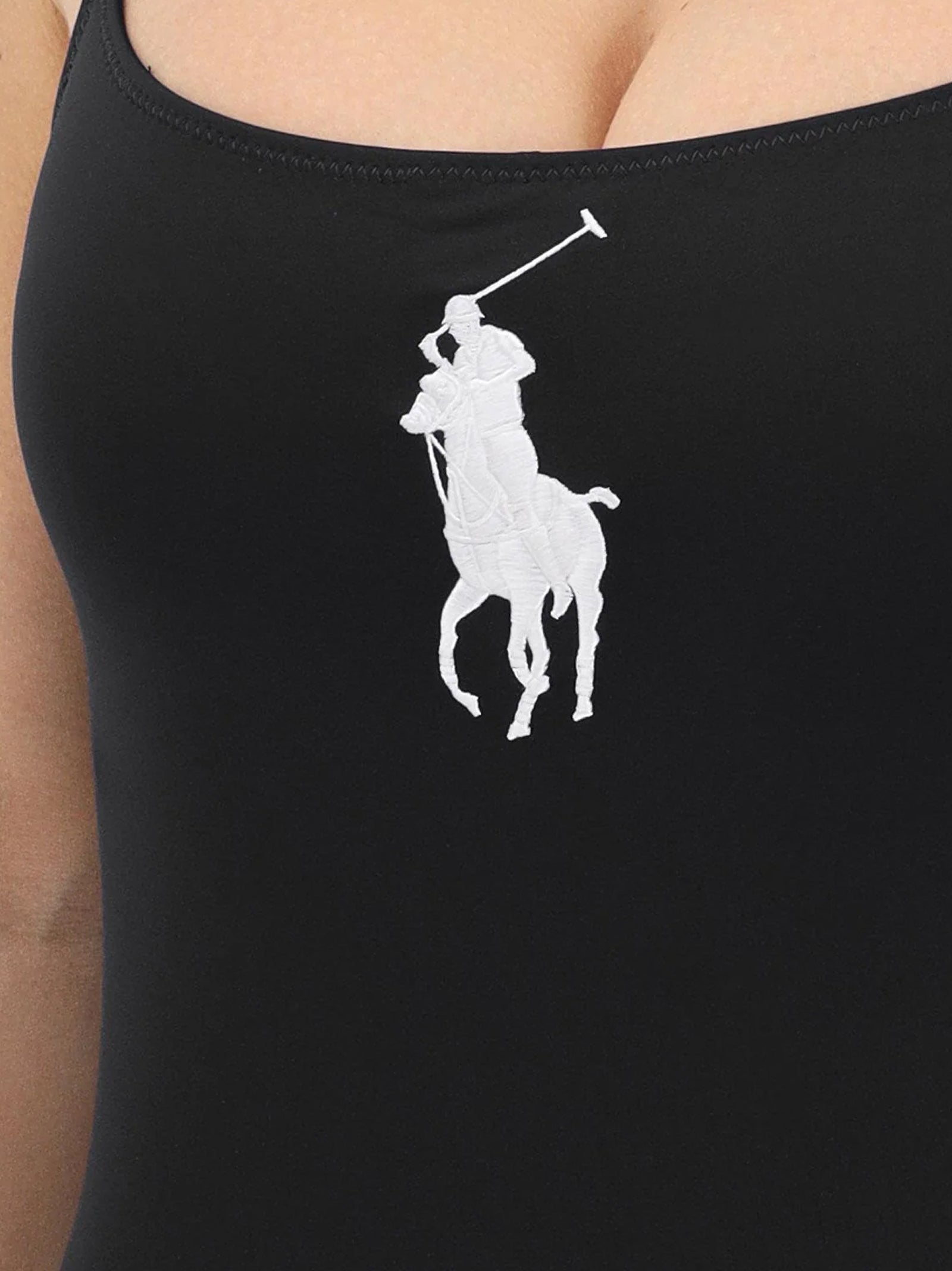 Polo Ralph Lauren Beachwear Costume Intero Con Logo-3