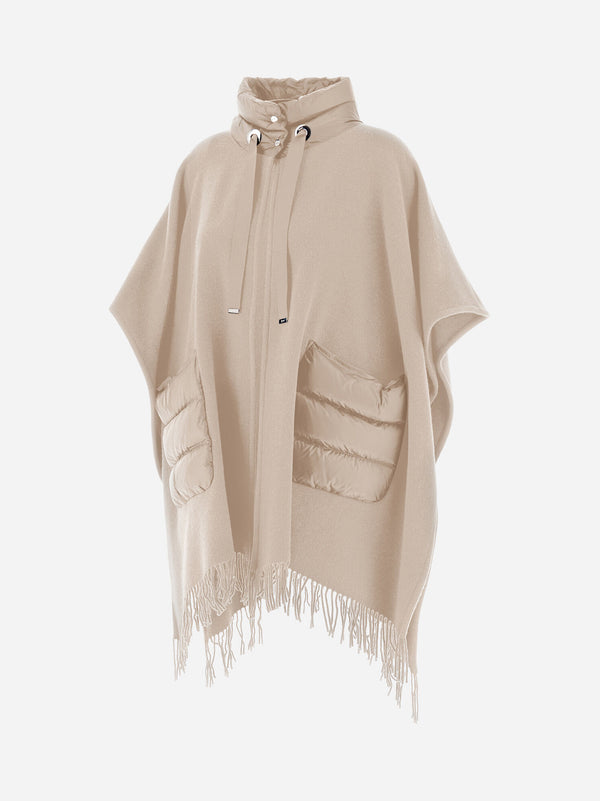 Herno Mantella Lana E Nylon-2