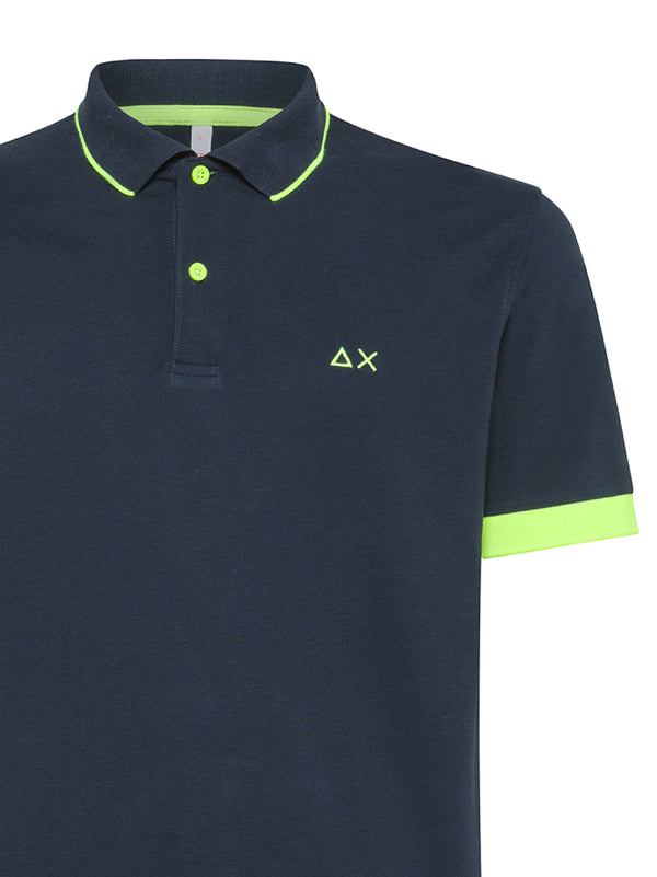 Polo Small Stripe Fluo-2