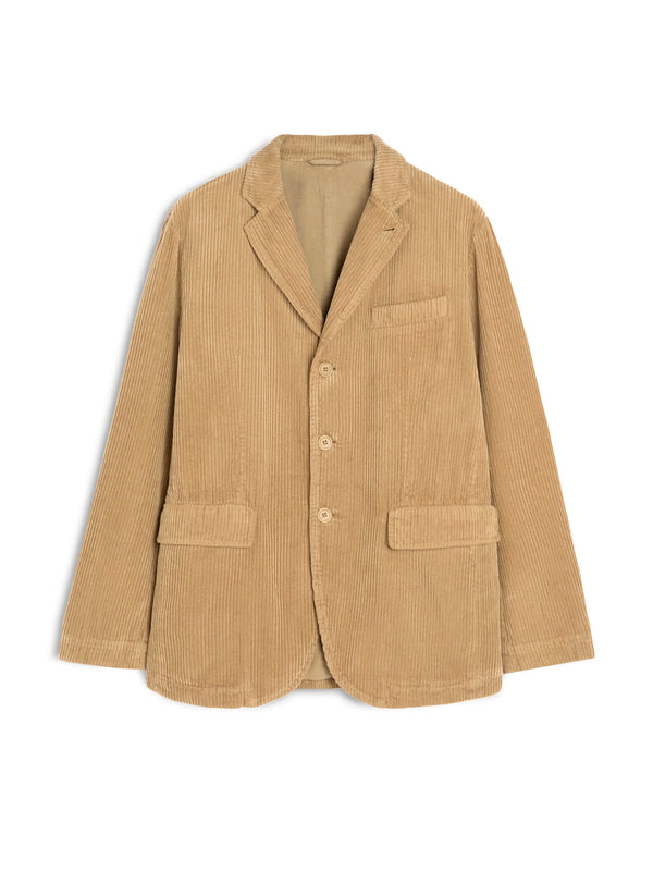 Aspesi Giacca In Velluto A Coste Beige