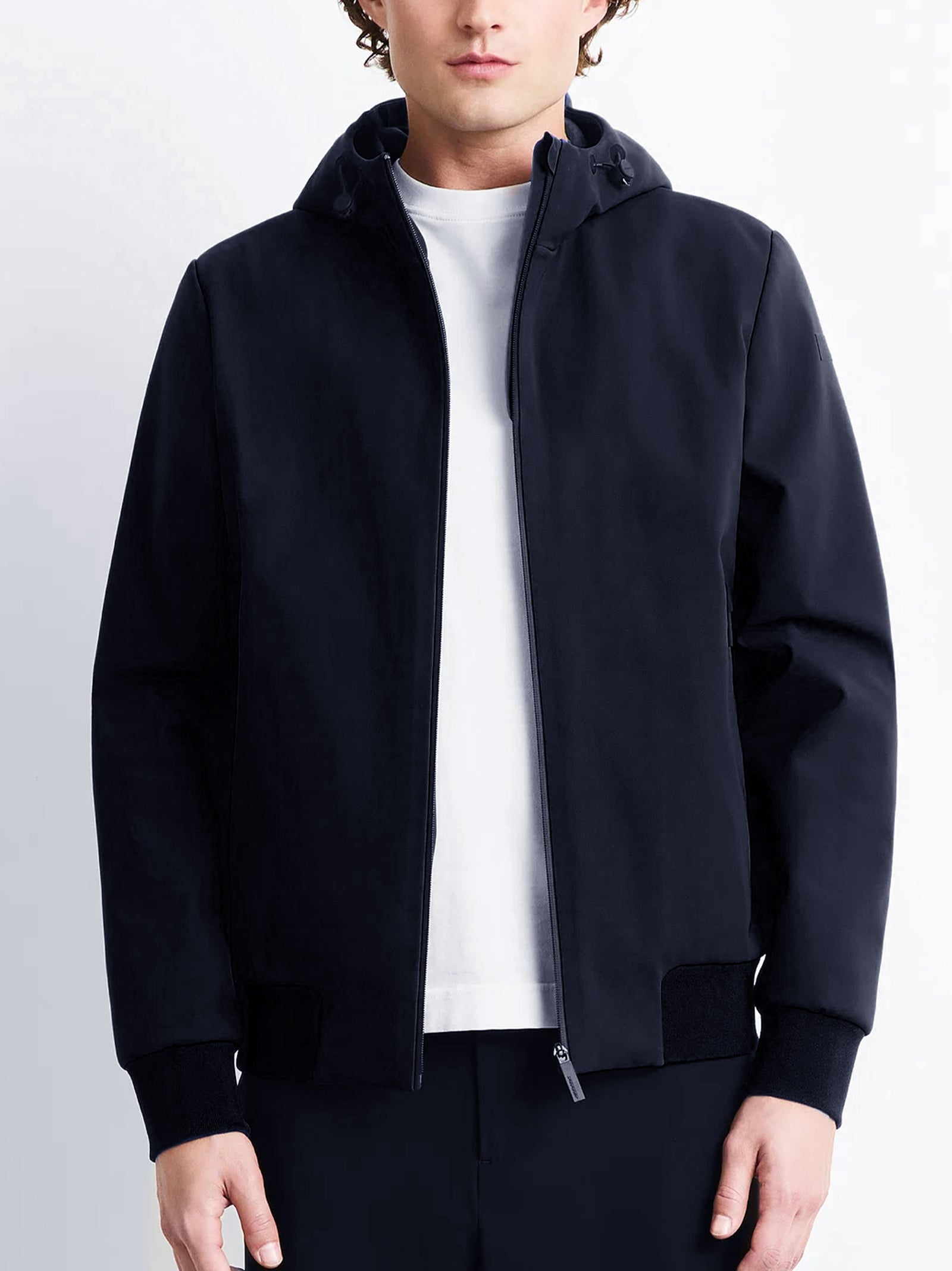 Rrd Surflex Winter Thermo Hood Zip Jkt Blue Black-2