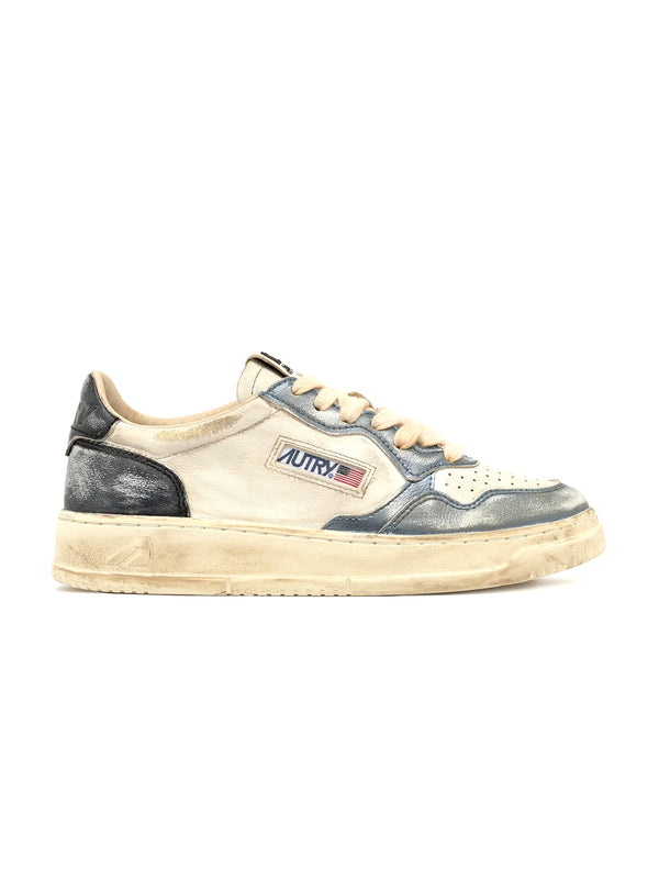 Sneakers Medalist Super Vintage Low In Pelle Spazzolata