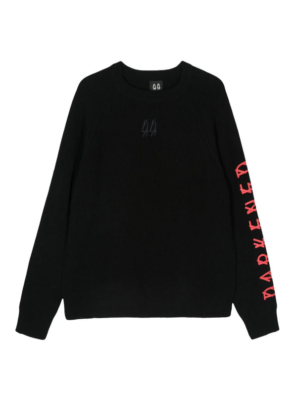 Darkened Knit Crewneck