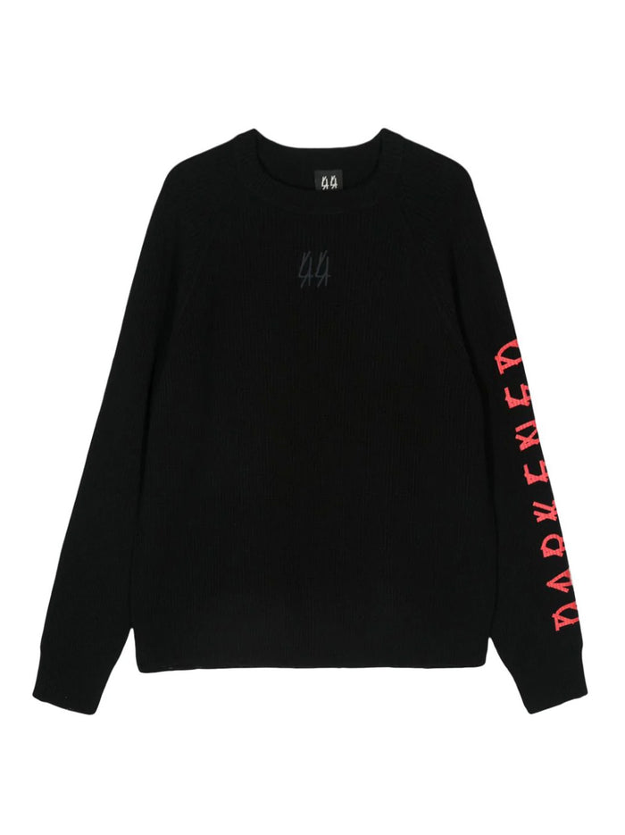 Darkened Knit Crewneck-1