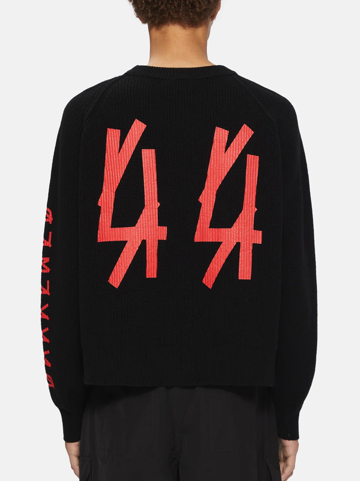 Darkened Knit Crewneck-3