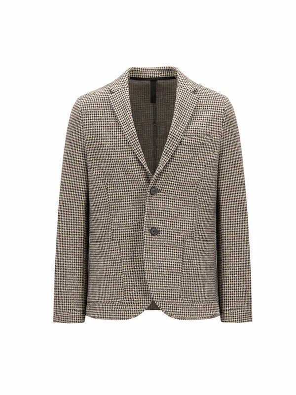 Blazer Fantasia In Fustagno Di Misto Lana E Cotone