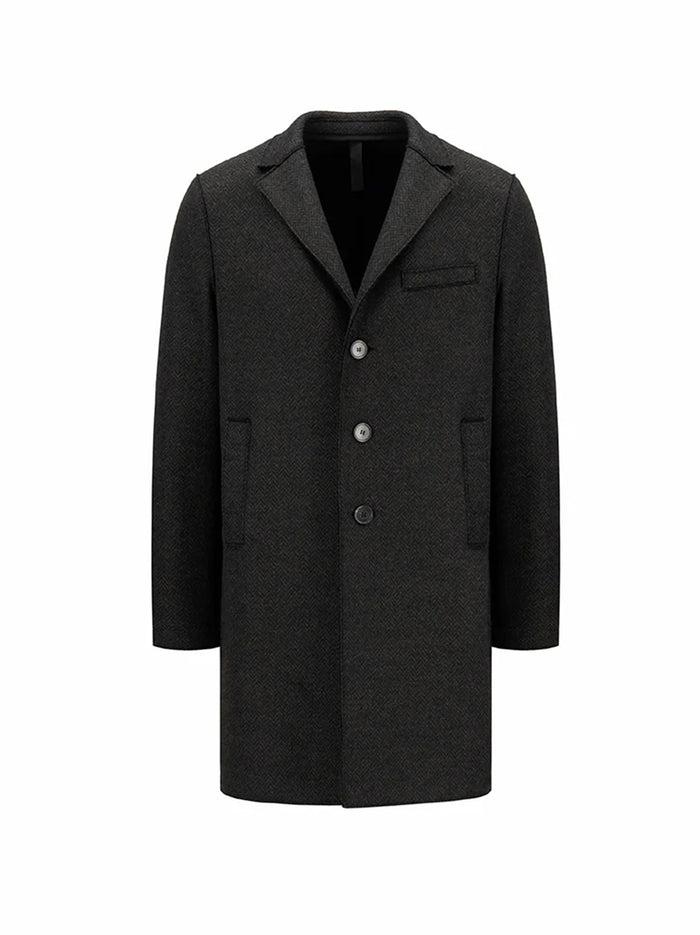 Cappotto Boxy Spigato Double-1