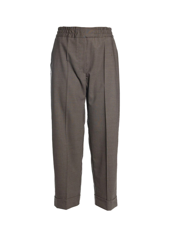 Pantalone Con Risvolto