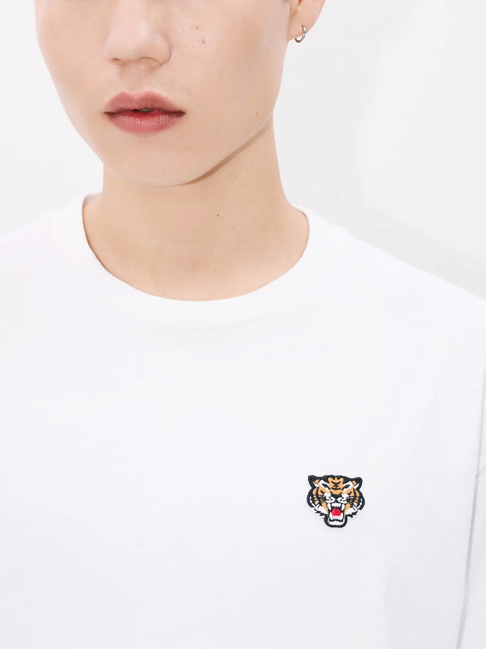 T-shirt Ricamata  Kenzo Happy Tiger-3