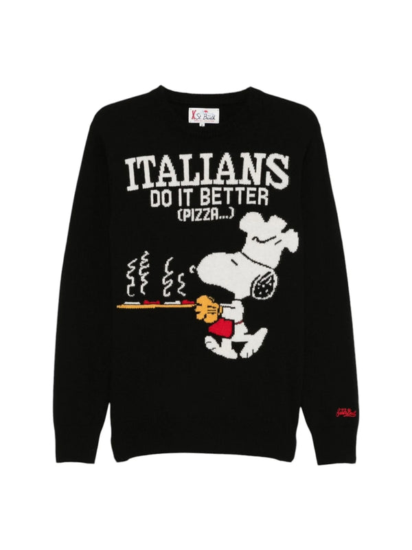 Maglia Girocollo Snoopy Italians Do It Better