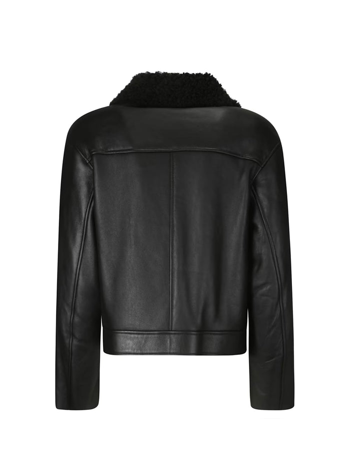 Shearling Jacket Leather-2