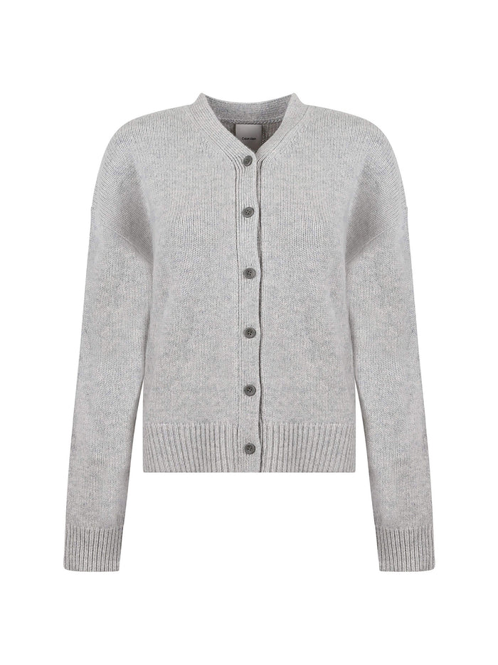 Cardigan In Misto Cashmere-1