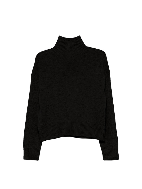 Maglia Collo Alto Misto Cashmere