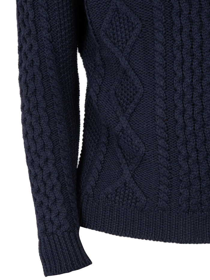 Maglione Girocollo Aran-3