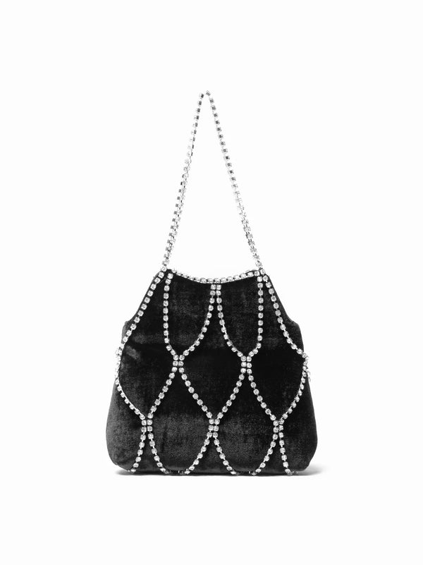 Kala Velvet Handbag Rete