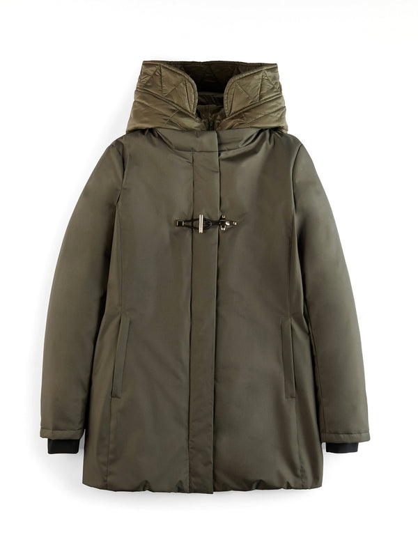 Toggle Coat Front Staccabile