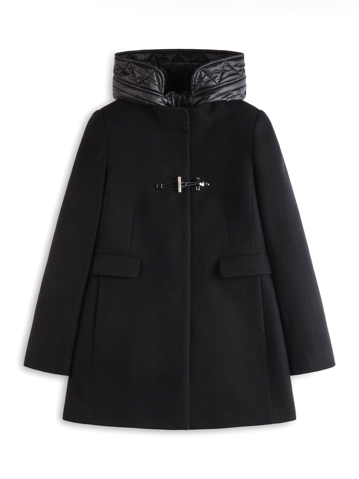 Toggle Coat In Panno Misto Lana-1