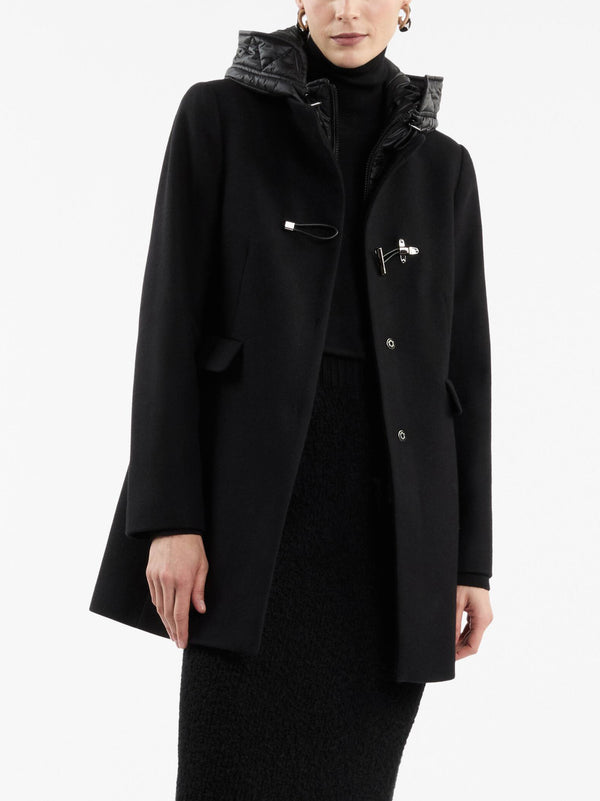 Toggle Coat In Panno Misto Lana-2