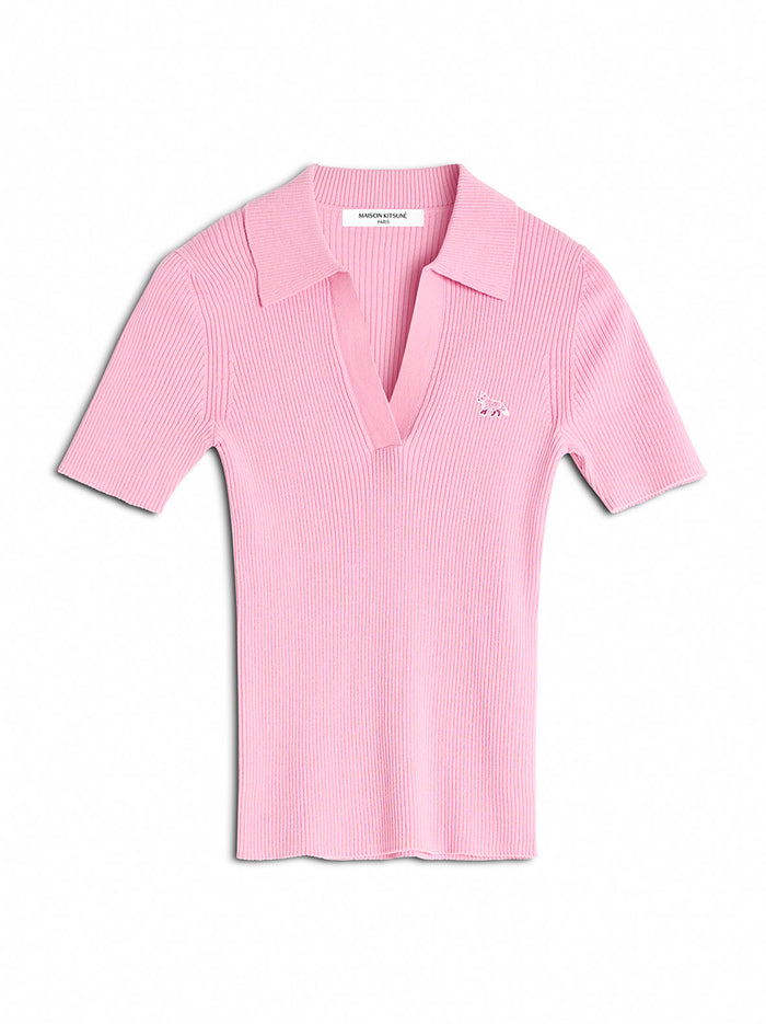 Baby Fox Patch Fine Ribbed Polo-1