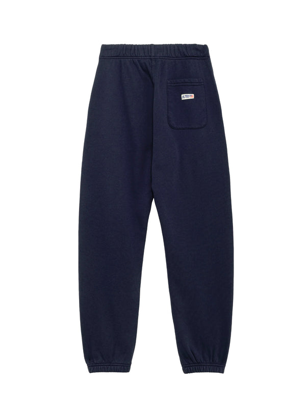 Pantaloni Jogging In Jersey Label-2