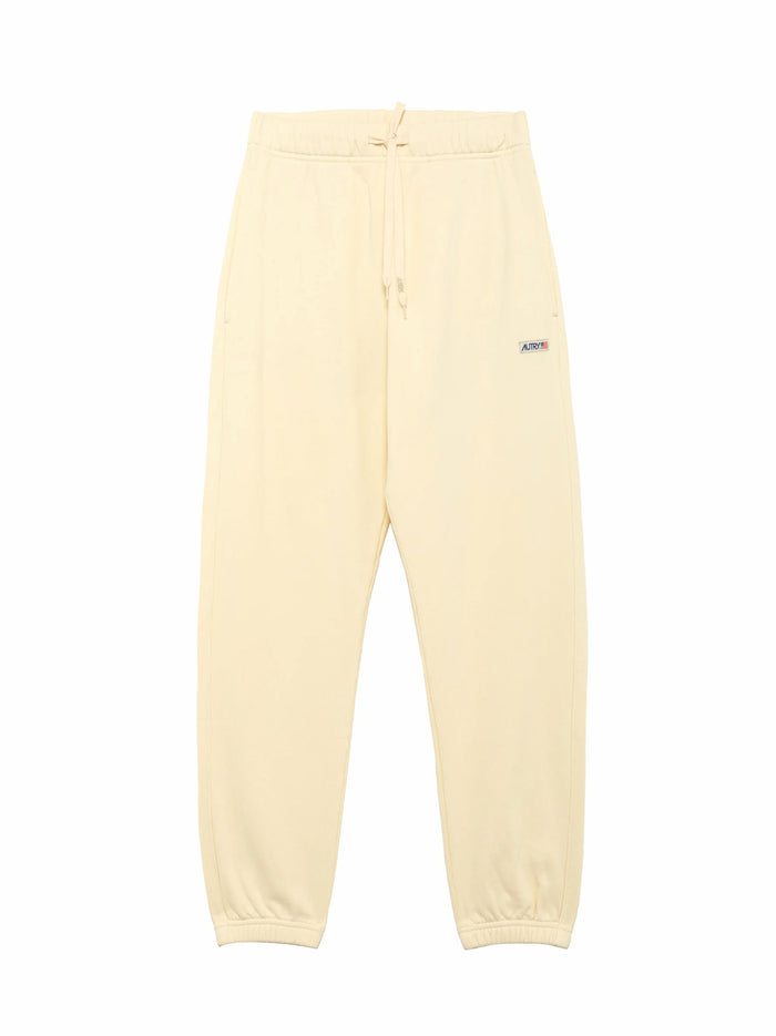 Pantaloni Jogging In Jersey Label-1