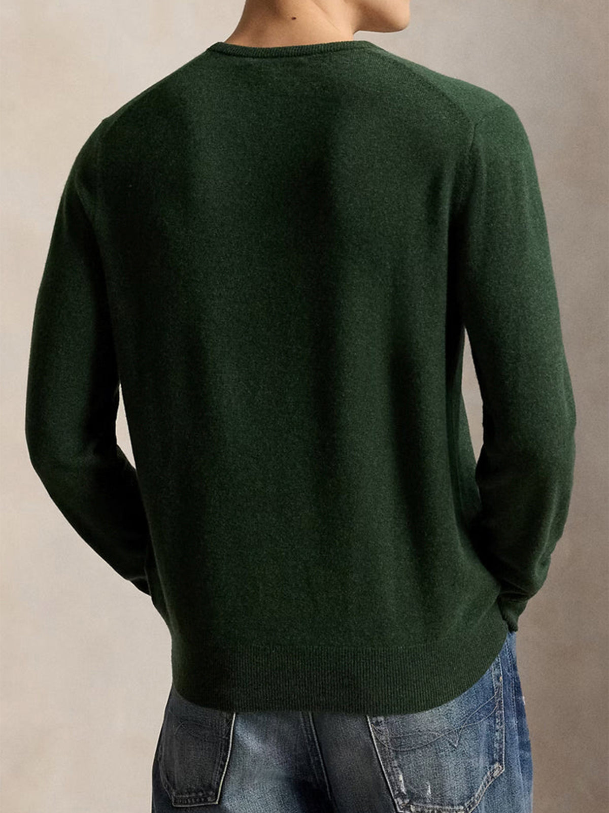 Polo Ralph Lauren Maglia Lana Verde-3