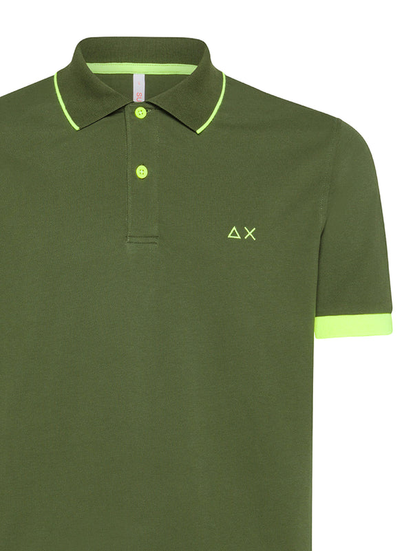 Polo Small Stripe Fluo-2