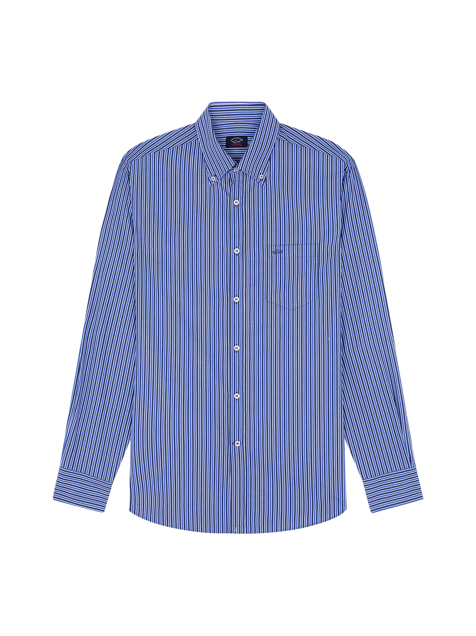 Camicia In Popeline Di Cotone Righe-1