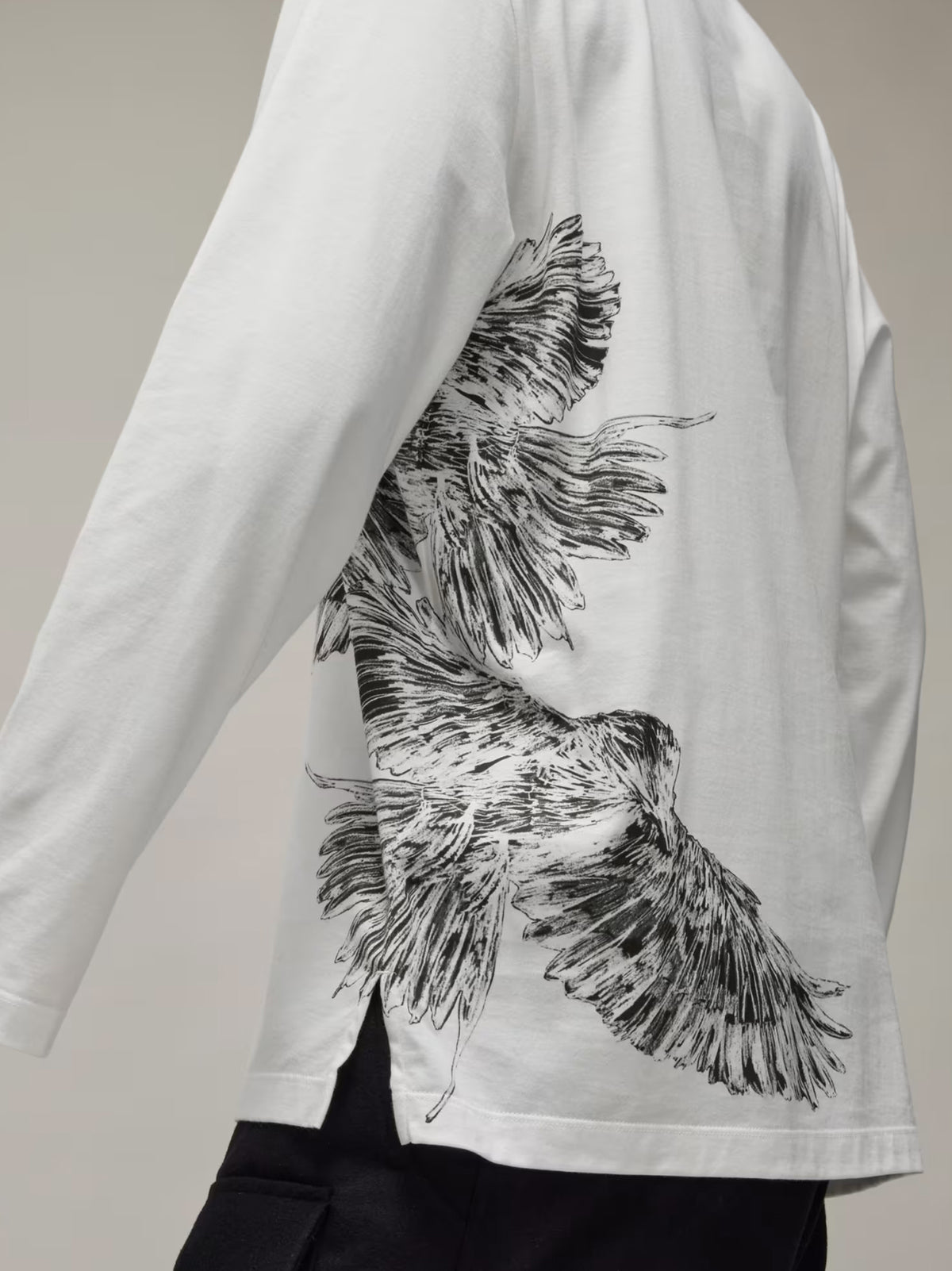 T-Shirt Maniche Lunghe Grfica-4