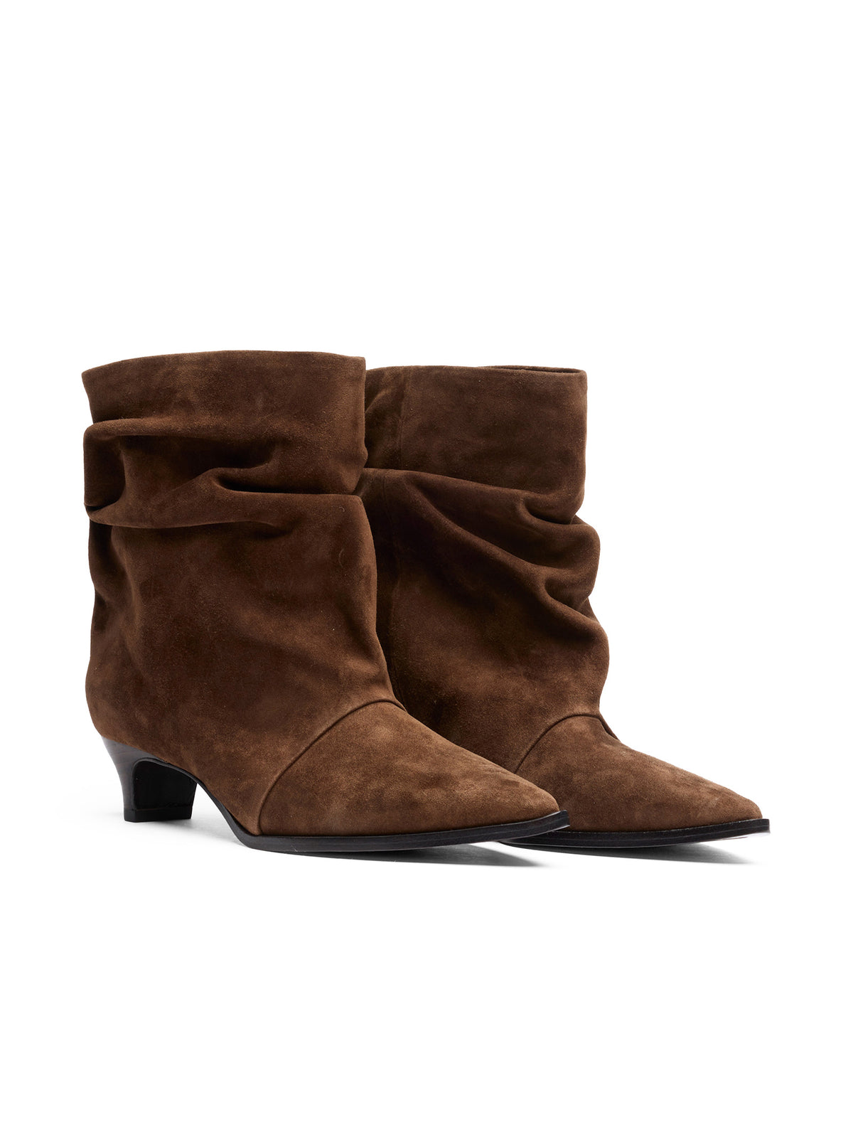 Ash Italia Stivale Basso Arricciato Mink-2