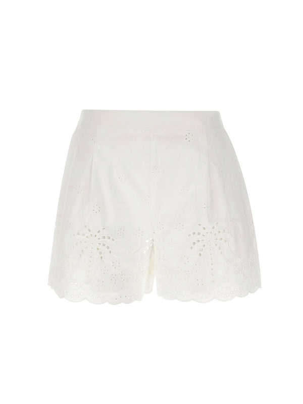 Saint Barth Shorts Sangallo Palms Bianchi