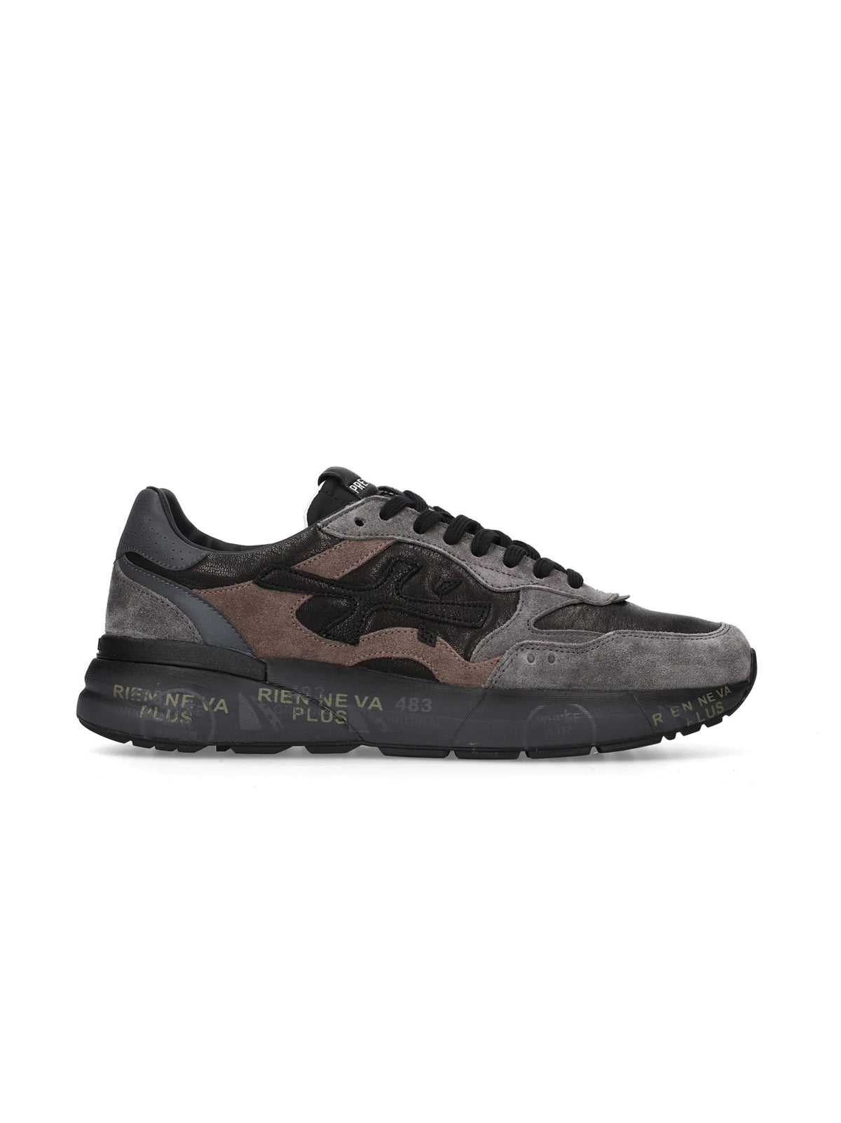 Sneakers Mick 0.1 8452 Black/Brown-1