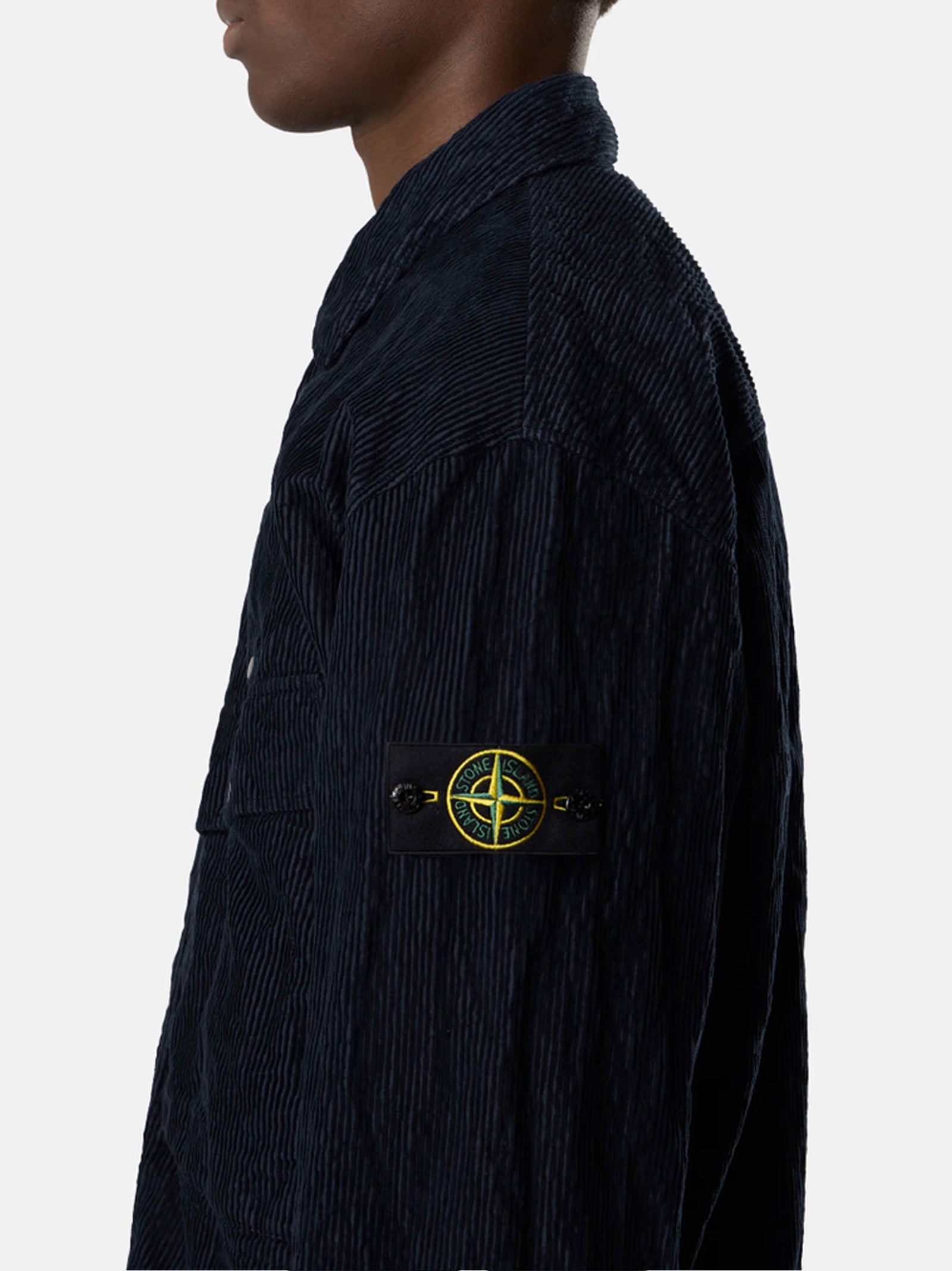 Stone Island Overshirt Wrinkeld Courdory-4