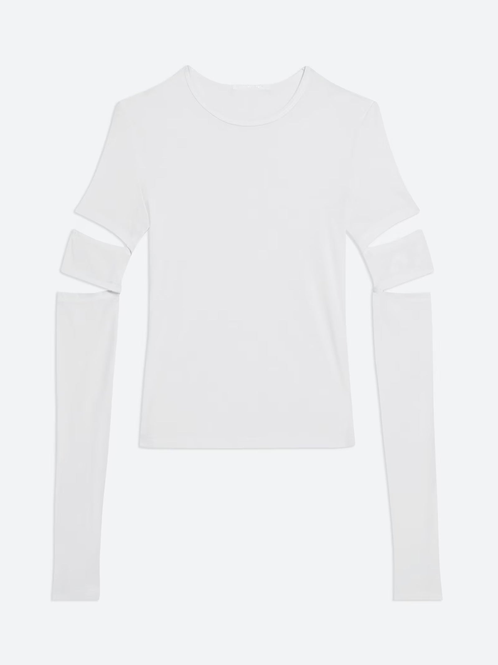 Top A Maniche Lunghe Tagliate-1