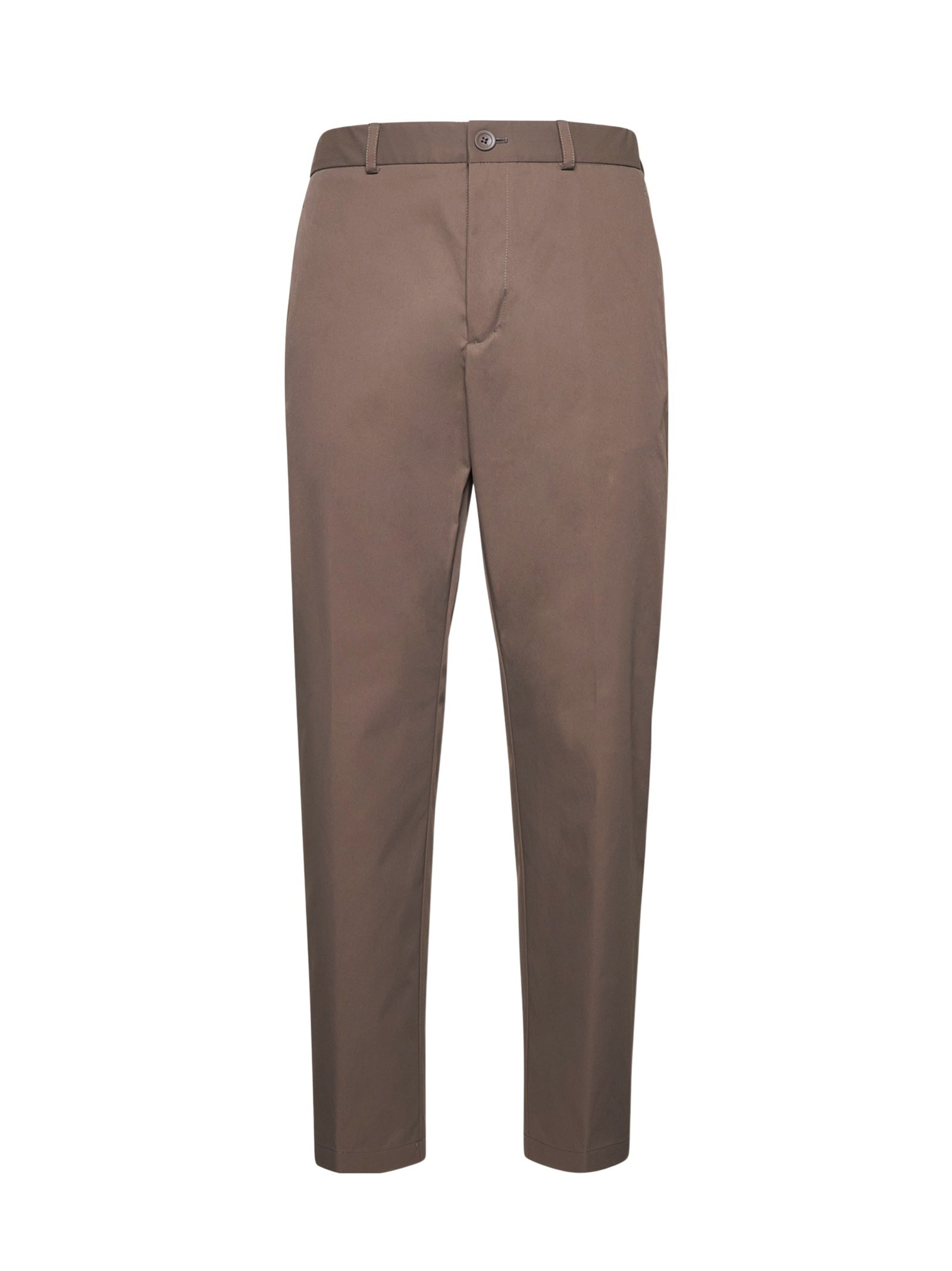 Pantaloni Cotton Gamba Dritta-1