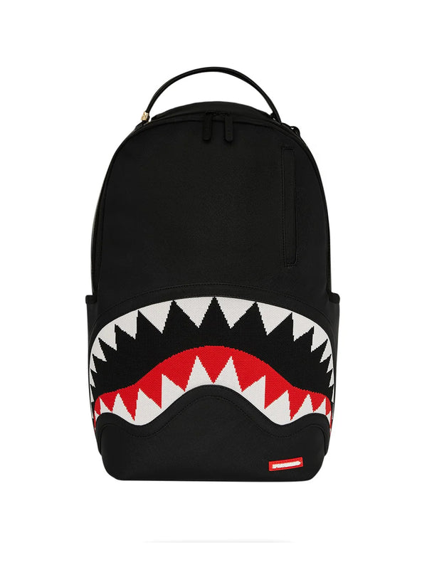 Sprayground Zaino Fly Knit Mouth Dlx- Satin Backpack Nero