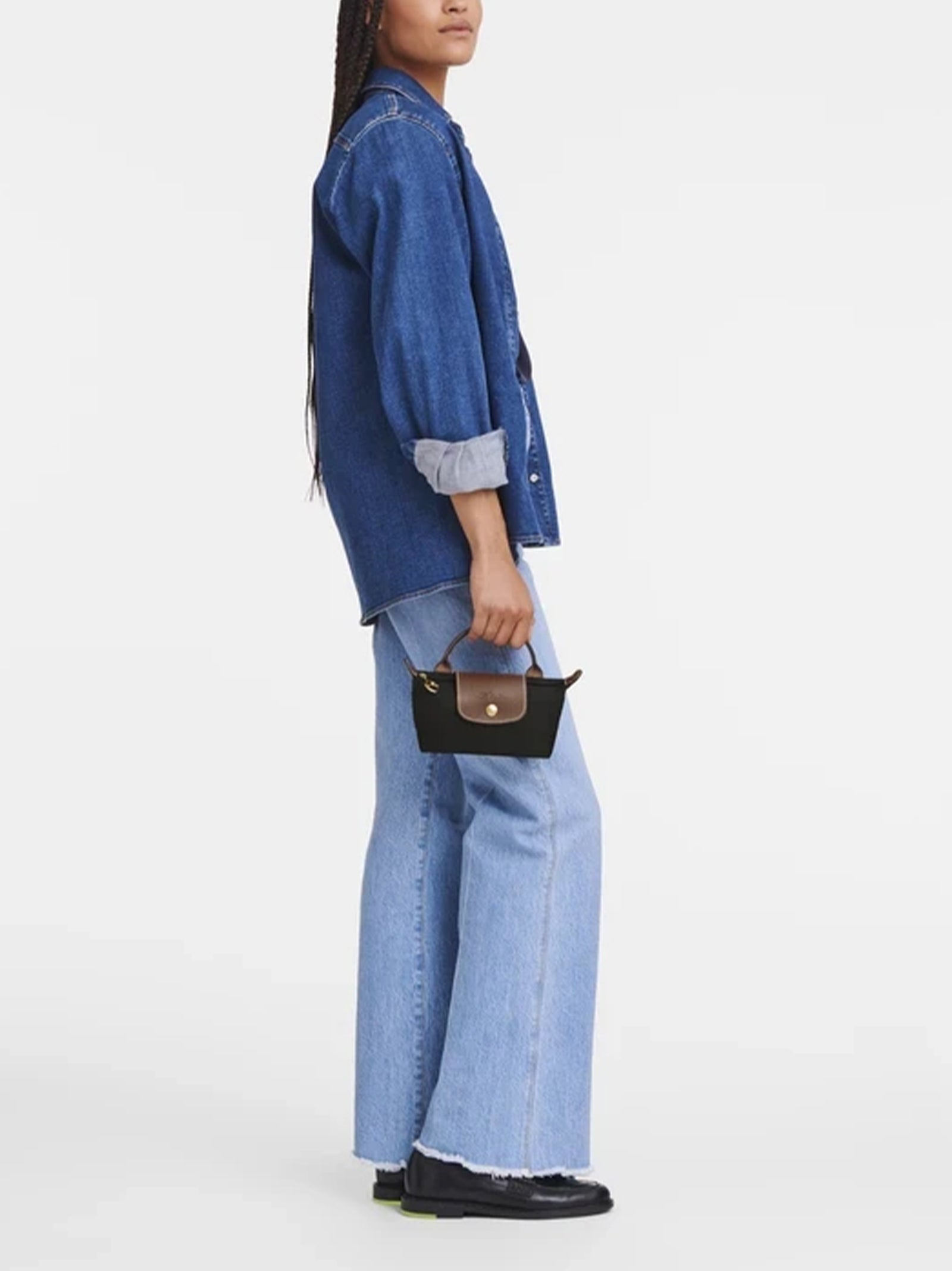 Longchamp Paris Le Pliage Original Pochette Nera-2