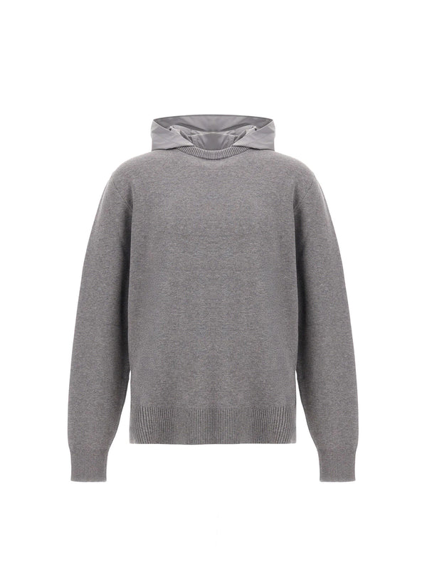Maglia Herno Resort In Double Cotton Knit E Travel Nylon Ponente