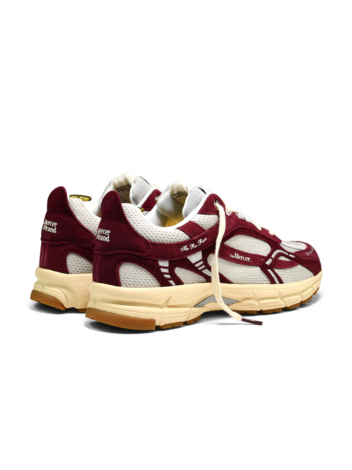 Mercer Sneakers The Re-Run Vintage Dark Red-3
