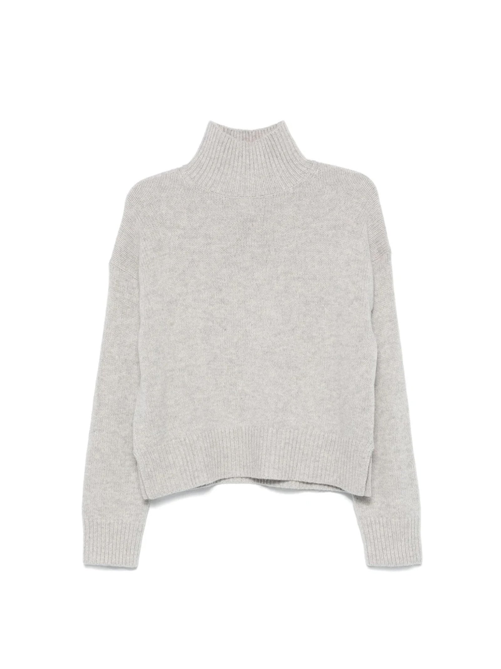 Maglia Collo Alto Misto Cashmere-1